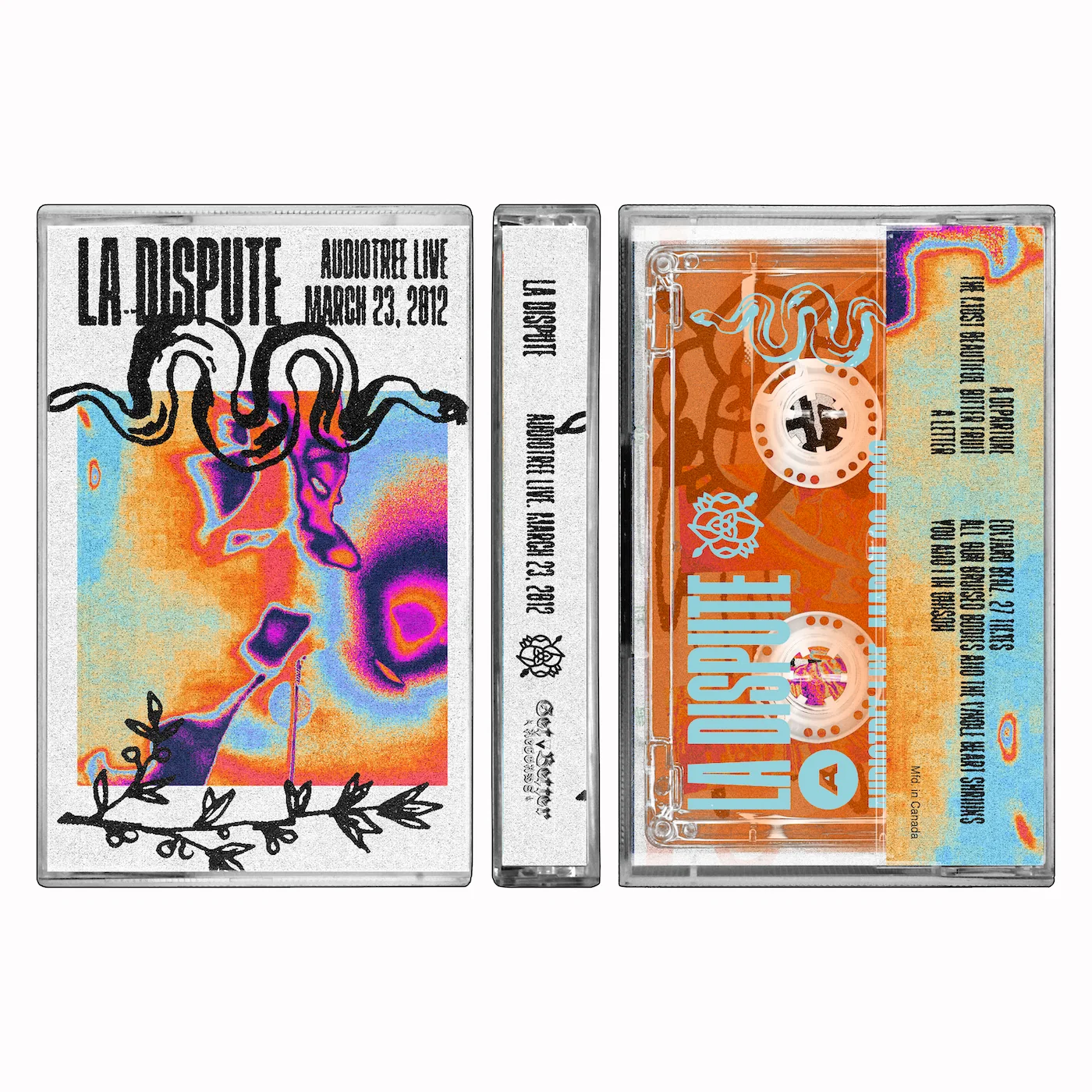 (image for) La Dispute - Wildlife Audiotree Session Cassette Tape